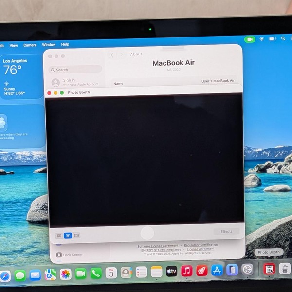 MacBook Air 2020 - 13 inch - 256 GB, Silver, 8 GB, Apple M1