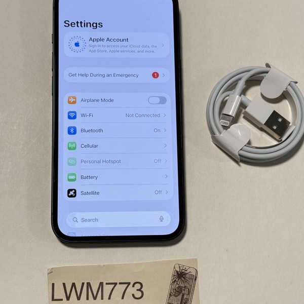 Apple iPhone 14 - Unlocked, 128 GB, Midnight, A2649