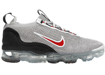 Nike Air VaporMax 2021 FK Light Bone University Red for sale