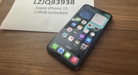 Good
													Apple iPhone 11 - Unlocked, Black, 128 GB, A2111, photo 2 of 4