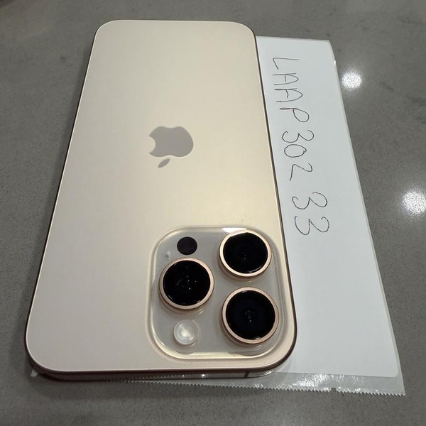 Apple iPhone 16 Pro Max - Unlocked, 256 GB, Desert, A3084