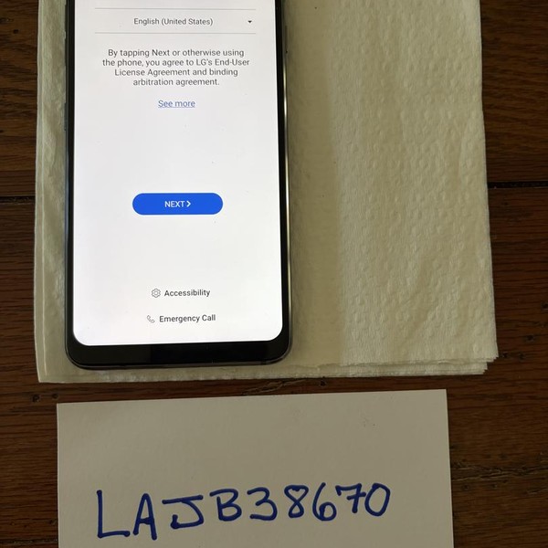 LG G7 ThinQ - Verizon, 64 GB, Gray, 4 GB, LM-G710VM
