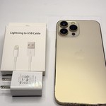 Fair Apple iPhone 13 Pro Max - Unlocked, 128 GB, Gold, A2484