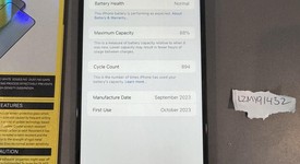 Good
													Apple iPhone 15 Pro Max - Unlocked, Black, 256 GB, A2849, photo 1 of 7