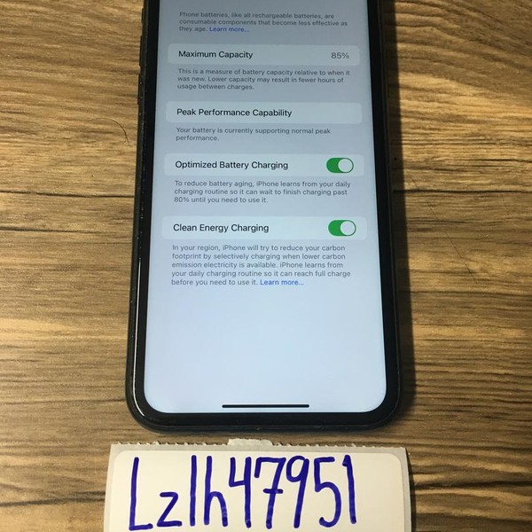 Apple iPhone Xr - Unlocked, 64 GB, Black, A1984