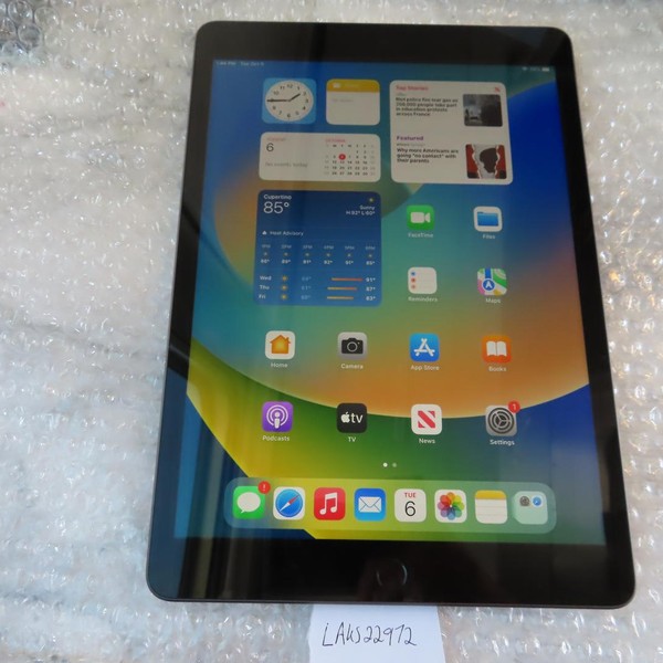 Apple iPad (9th Gen) - Unlocked, 64 GB, Gray, A2603