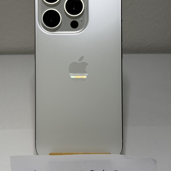 Apple iPhone 15 Pro - Unlocked, 128 GB, White, A2848