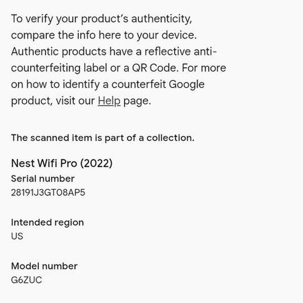 Google Nest Wifi Pro 6e Mesh Router - Snow, 2-Pack