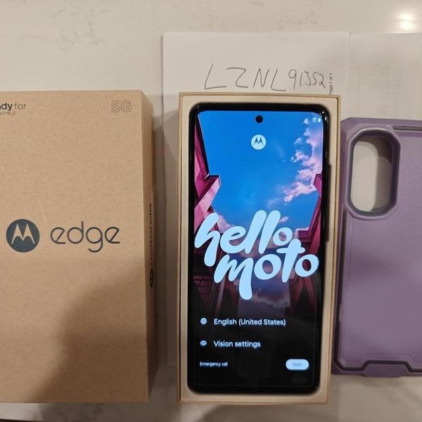 Motorola Edge (2022) - Unlocked, Gray, 128 GB, 8 GB