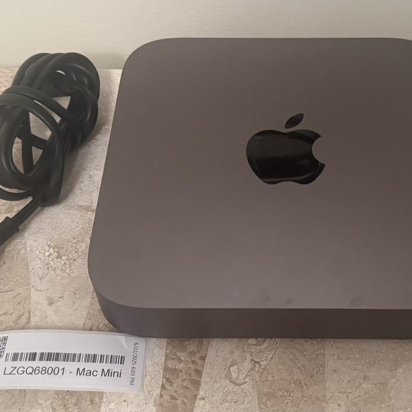 Mac mini 2018 - 256 GB, Gray, 16 GB, Intel Core i7