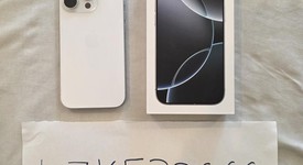 Mint
													Apple iPhone 16 Pro - Unlocked, White, 256 GB, A3083, photo 1 of 7