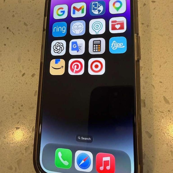 Apple iPhone 14 Pro - Unlocked, 128 GB, Purple, A2650