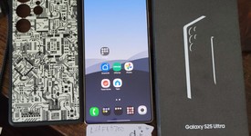 Good
													Samsung Galaxy S25 Ultra - Unlocked, Black, 256 GB, 12 GB, SM-S938U1, photo 1 of 9