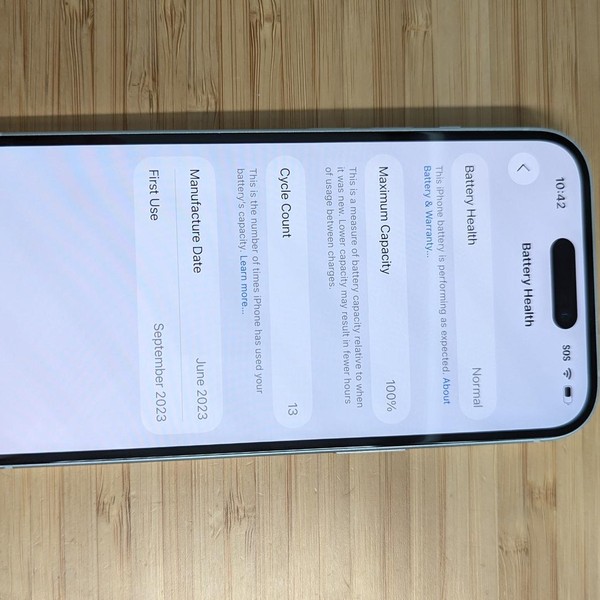 Apple iPhone 15 - Unlocked, 128 GB, Blue, A2846