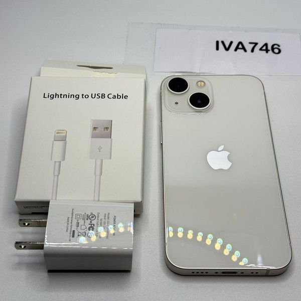 Apple iPhone 13 Mini - Unlocked, 128 GB, Starlight, A2481