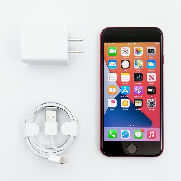 Apple iPhone SE 2nd Gen 2020 - Unlocked, Red, 128 GB, A2275