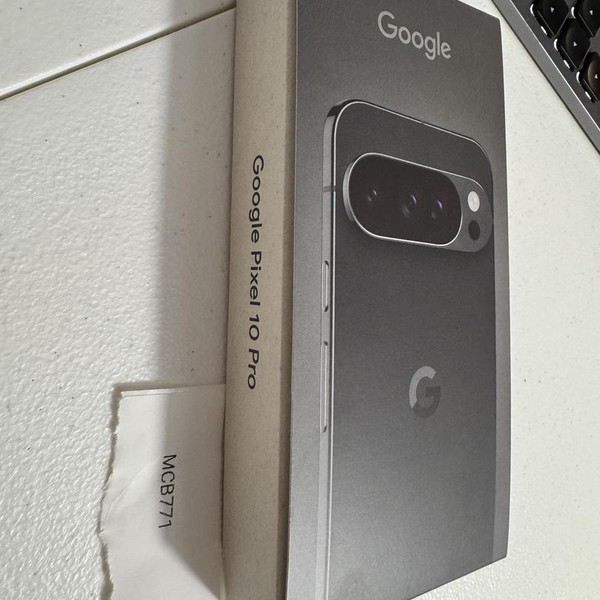 Google Pixel 10 Pro - Unlocked, 128 GB, Obsidian, G4QUR
