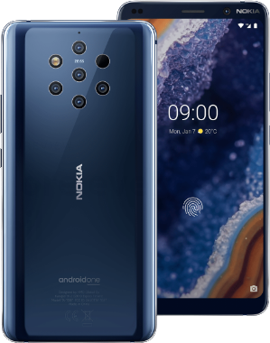 Nokia 9 Pureview - Unlocked, 128 GB, Navy Blue, 6 GB