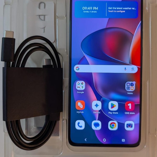 Moto G Stylus 5G (2025) - Unlocked, Gibraltar Sea, 128 GB, 8 GB