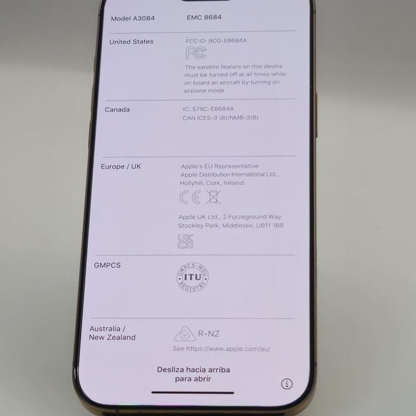 Apple iPhone 16 Pro Max - Unlocked, Desert, 256 GB, A3084