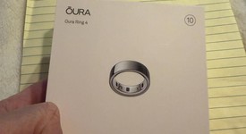 New
													Oura Ring Gen 4 - Silver, Size 10, photo 3 of 5