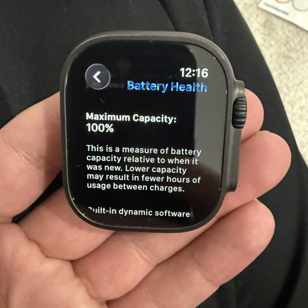 Apple Watch Ultra 2 49mm - Unlocked, Black, A2986