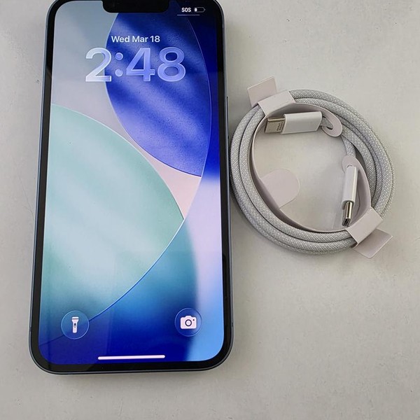 Apple iPhone 14 - Unlocked, 256 GB, Blue, A2649
