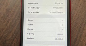 Fair
													Apple iPhone Xr - Unlocked, Red, 64 GB, A1984, photo 4 of 5