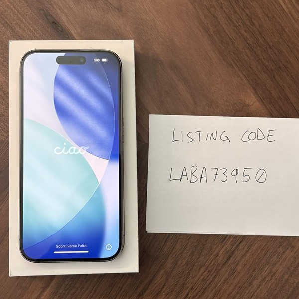 Apple iPhone 15 Pro - Unlocked, Natural, 1 TB, A2848