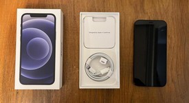 Good
													Apple iPhone 12 - Unlocked, Black, 64 GB, A2172, photo 3 of 11