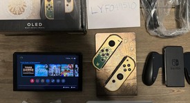 Good
													Nintendo Switch - OLED - White, 64 GB, The Legend of Zelda: Tears of the Kingdom Edition, photo 1 of 7