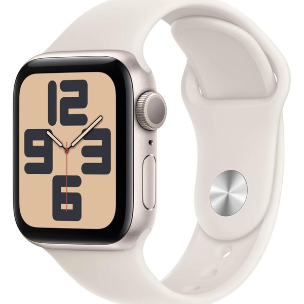 Apple Watch SE 2nd Gen 44mm - Unlocked, Starlight, A2727 - Cellular, Aluminum