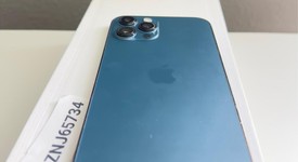 Fair
													Apple iPhone 12 Pro Max - Unlocked, Pacific Blue, 128 GB, A2342, photo 2 of 10
