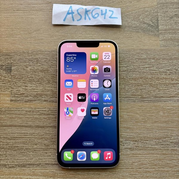 Apple iPhone 14 - Unlocked, 512 GB, Starlight, A2649