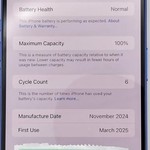 Mint Apple iPhone 16 Plus - Unlocked, 256 GB, Ultramarine, A3082