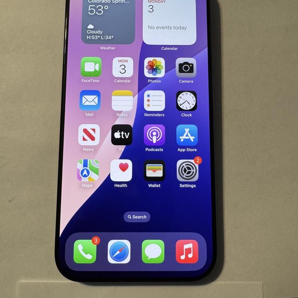 Apple iPhone 16 Pro Max - Unlocked, 256 GB, Black, A3084