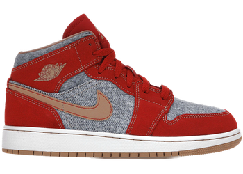 Jordan 1 Mid Denim Red (GS) for sale