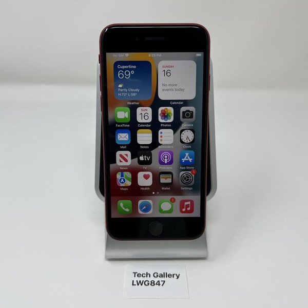 Apple iPhone SE 2nd Gen 2020 - Verizon, 64 GB, Red, A2275