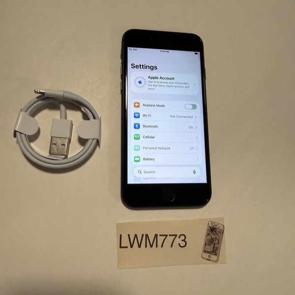 Apple iPhone SE 3rd Gen 2022 - Unlocked, 64 GB, Midnight, A2595