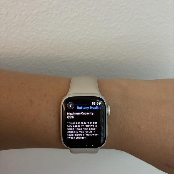 Apple Watch Series 8 41mm - T-Mobile, Silver, A2772 - Cellular, Aluminum