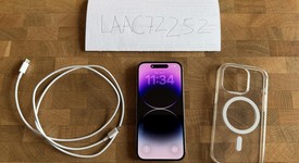 Good
													Apple iPhone 14 Pro - Unlocked, Purple, 256 GB, A2650, photo 1 of 10