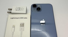 Good
													Apple iPhone 14 - Unlocked, Blue, 128 GB, A2649, photo 4 of 5