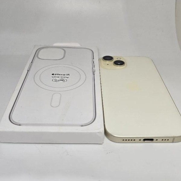 Apple iPhone 15 - Unlocked, 256 GB, Yellow, A2846