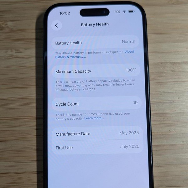 Apple iPhone 16 - Unlocked, 128 GB, Black, A3081