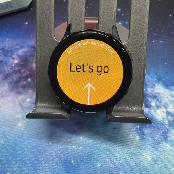 Samsung Galaxy Watch Active2 40mm - Unlocked, Black, Stainless Steel