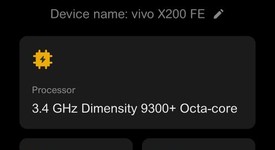 Mint
													vivo X200 FE - Unlocked Non-US, Black, 512 GB, 12 GB, photo 2 of 14