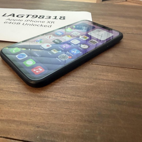 Apple iPhone Xr - Unlocked, 64 GB, Black, A1984