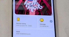 Mint
													Moto G Stylus 5G (2024) - Cricket, Tan, 128 GB, 8 GB, photo 4 of 8