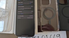 Good
													Apple iPhone 16 Pro Max - Unlocked, White, 256 GB, A3084, photo 1 of 7