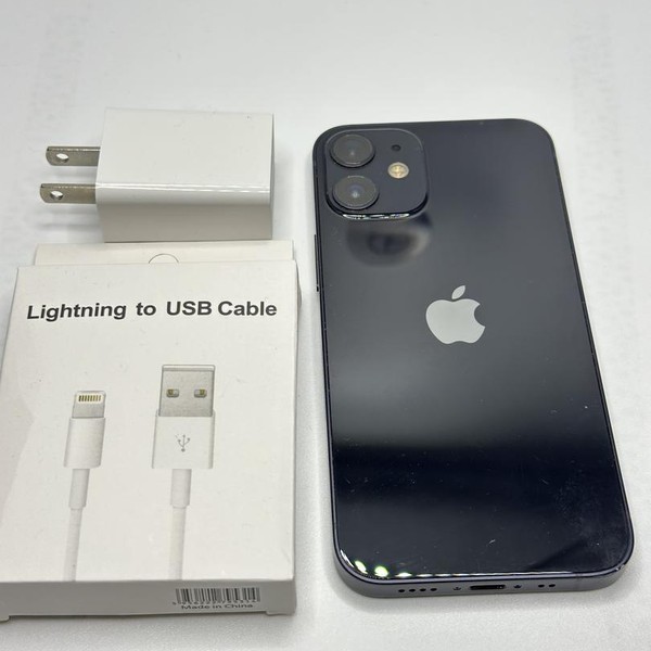 Apple iPhone 12 Mini - Unlocked, 64 GB, Black, A2176